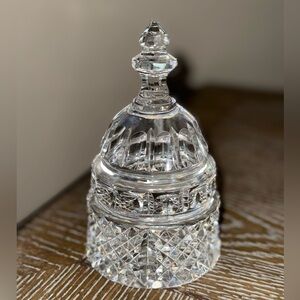 Vintage Waterford Crystal Capital Dome Paperweight